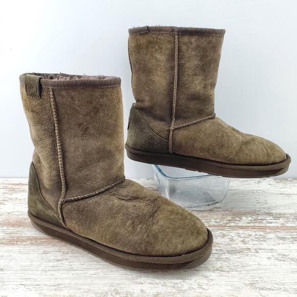 Emu Stinger Lo Shearling Boots 9 - Picture 4 of 7